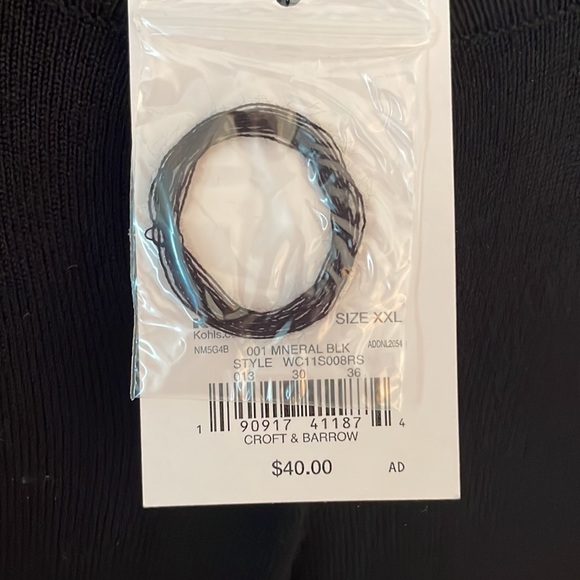 BLACK CARDIGAN NWT. XXL - Picture 3 of 7